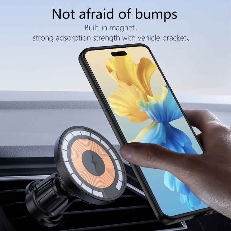 wlons Magsafe Carbon Fiber Kevlar TPU Black Case - For Huawei Mate 60 - mosaccessories