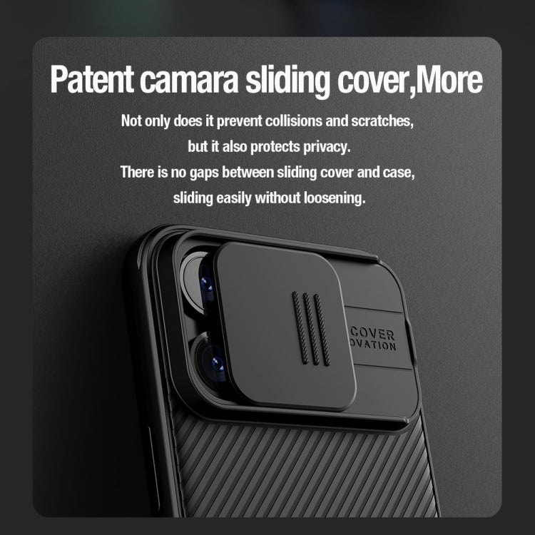 Nillkin CamShield Pro PC + TPU Phone Case - For iPhone 15 Pro - mosaccessories