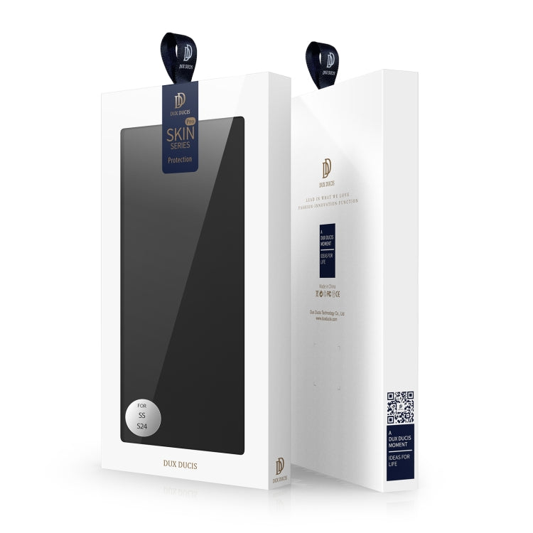 Dux Ducis Skin Pro Series Flip Leather Phone Case Packaging - For Samsung Galaxy S24 / S24+ / S24 Ultra - MosAccessories.co.uk