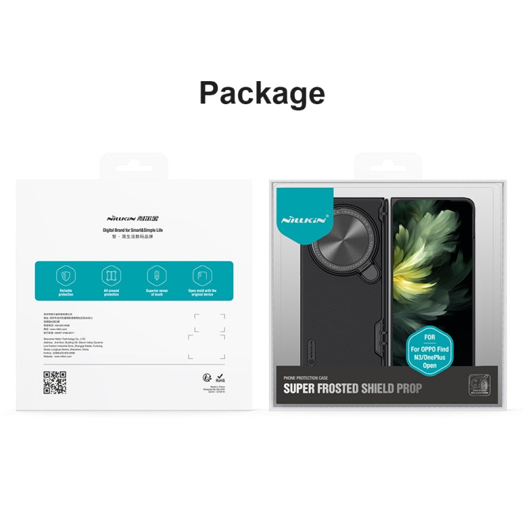 Nillkin Frosted Pro PC + TPU Phone Case (Packaging) - For OnePlus Open / Oppo Find N3 - Mos Accessories