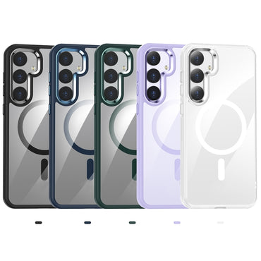 MagSafe Anti-fingerprint Highly Transparent PC Phone Case - For Samsung Galaxy S24 / S24+ / S24 Ultra - MosAccessories.co.uk