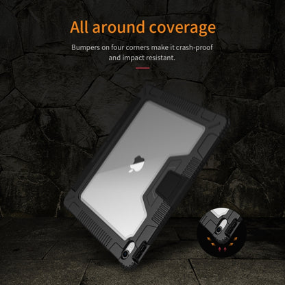 Nillkin Bumper Black Flip Case with Pen Slot - For iPad Pro 12.9" (2018) - MosAccessories.co.uk