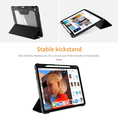 Nillkin Bumper Black Flip Case with Pen Slot - For iPad Pro 12.9" (2018) - MosAccessories.co.uk