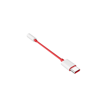 OnePlus D602 USB-C to 3.5mm Adapter - Red (For OnePlus only) - mosaccessories