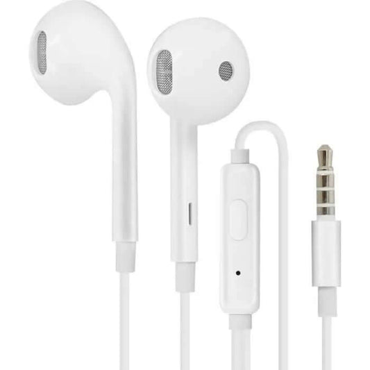 Oppo MH156 In Ear Headphones 3.5mm - White - mosaccessories