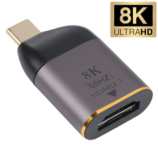 8K 60Hz HDMI Female to USB-C Male Adapter - mosaccessories