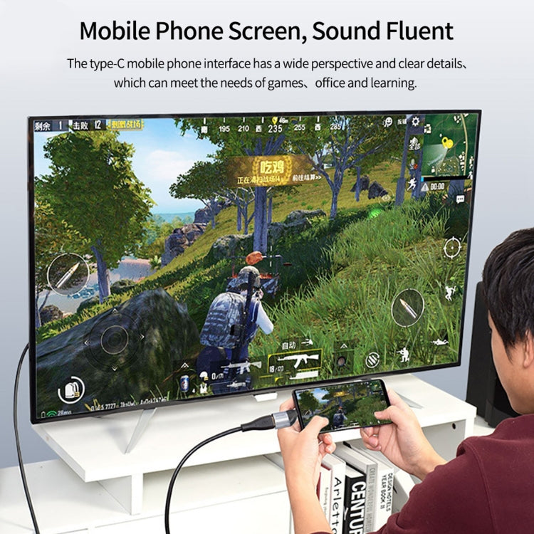 8K 60Hz HDMI Female to USB-C Male Adapter - mosaccessories