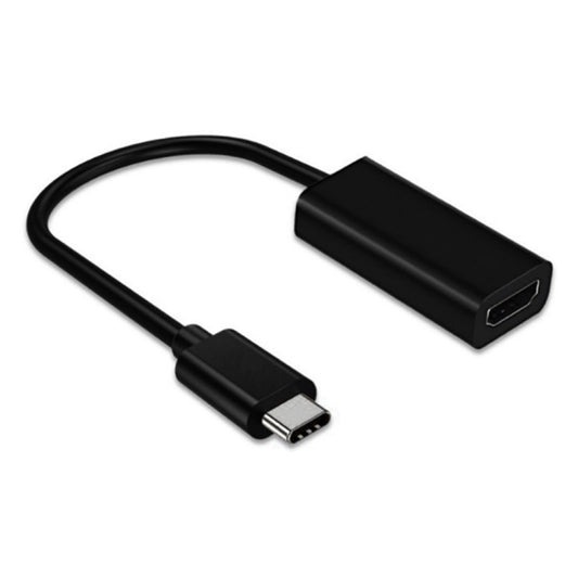 DNX-1 Mini Portable USB 3.1 USB-C to HDMI HD 4K Black Conversion Cable - mosaccessories
