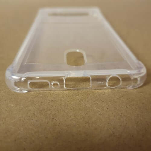 Soft TPU Clear Case With Card Slot - For Samsung S10 - mosaccessories