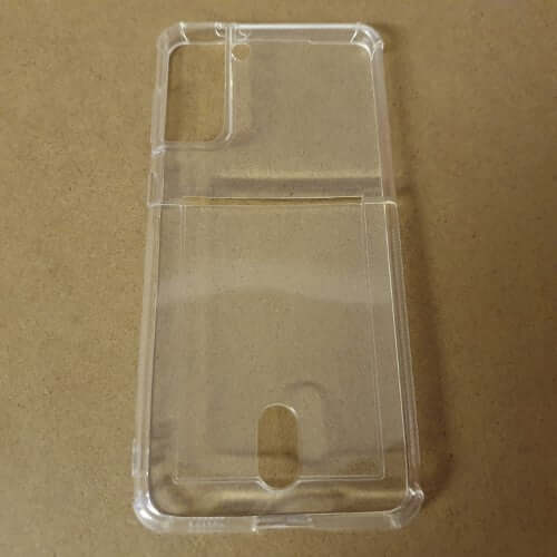 Soft TPU Clear Case With Card Slot - For Samsung S21+ - mosaccessories