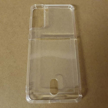 Soft TPU Clear Case With Card Slot - For Samsung S21+ - mosaccessories