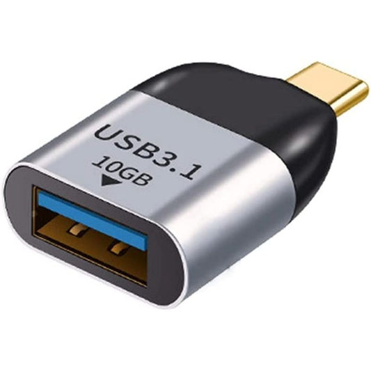 USB 3.0 Type A Female to USB 3.1 Type C Male Host OTG Data 10Gbps Adapter for Laptop & Phone - mosaccessories