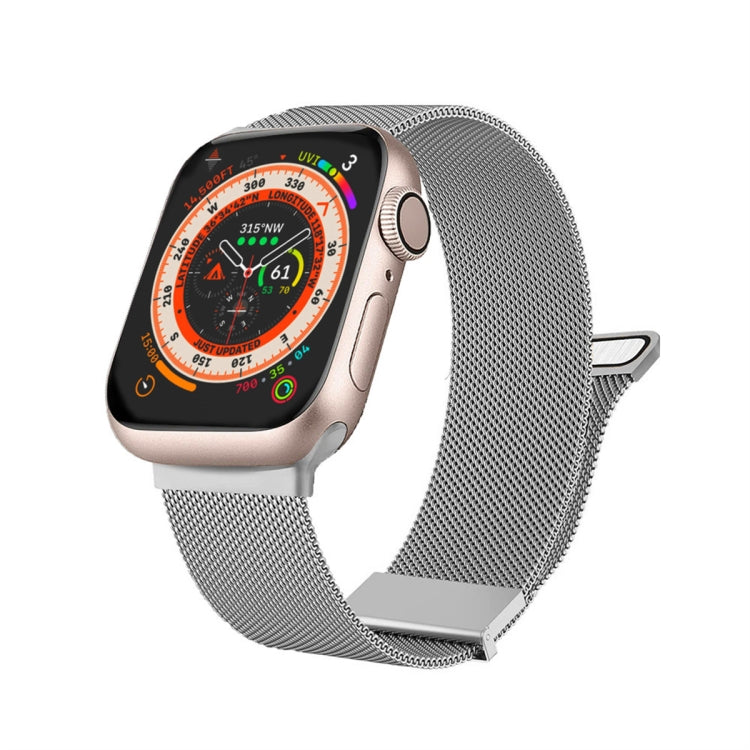 Milan Double Magnetic Steel Mesh Watch Band - For Apple Watch 8 (41mm) - mosaccessories