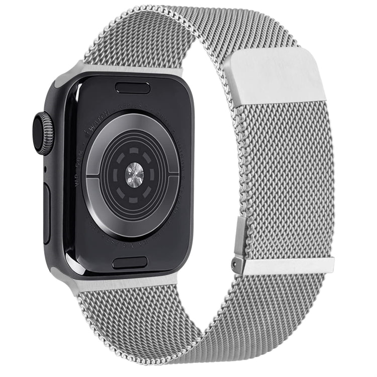 Milan Double Magnetic Steel Mesh Watch Band - For Apple Watch 8 (41mm) - mosaccessories