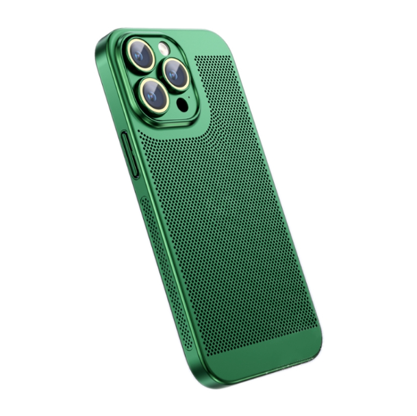 Ice Sense Heat Dissipation Electroplating PC Phone Case - For iPhone 14 Pro - mosaccessories