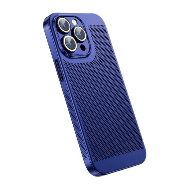 Ice Sense Heat Dissipation Electroplating PC Phone Case - For iPhone 14 Pro - mosaccessories