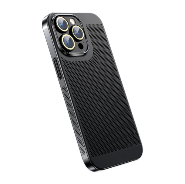 Ice Sense Heat Dissipation Electroplating PC Phone Case - For iPhone 14 Pro - mosaccessories