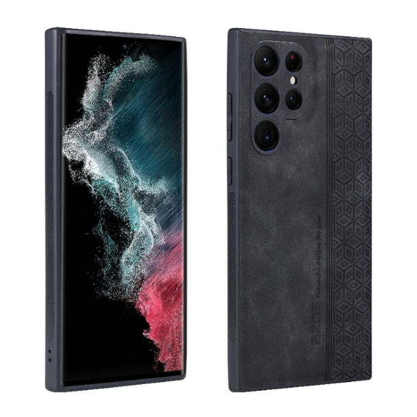 AZNS 3D Embossed Skin Feel Phone Case - For Samsung Galaxy S23 Ultra - mosaccessories