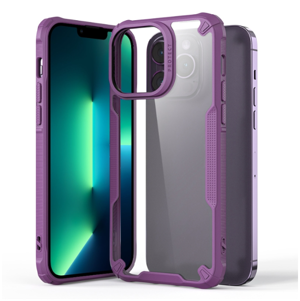 Four-corner Glossy Shockproof Phone Case - For iPhone 13 Pro Max - mosaccessories