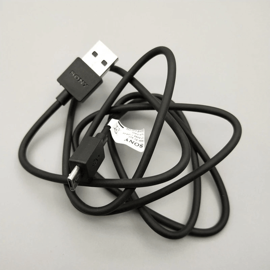 SONY EC803 Micro USB Data Charging Cable - Black - mosaccessories