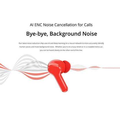 Realme Buds T100 AI ENC Smart Call Noise Reduction Wireless In-Ear Bluetooth Earphones - mosaccessories