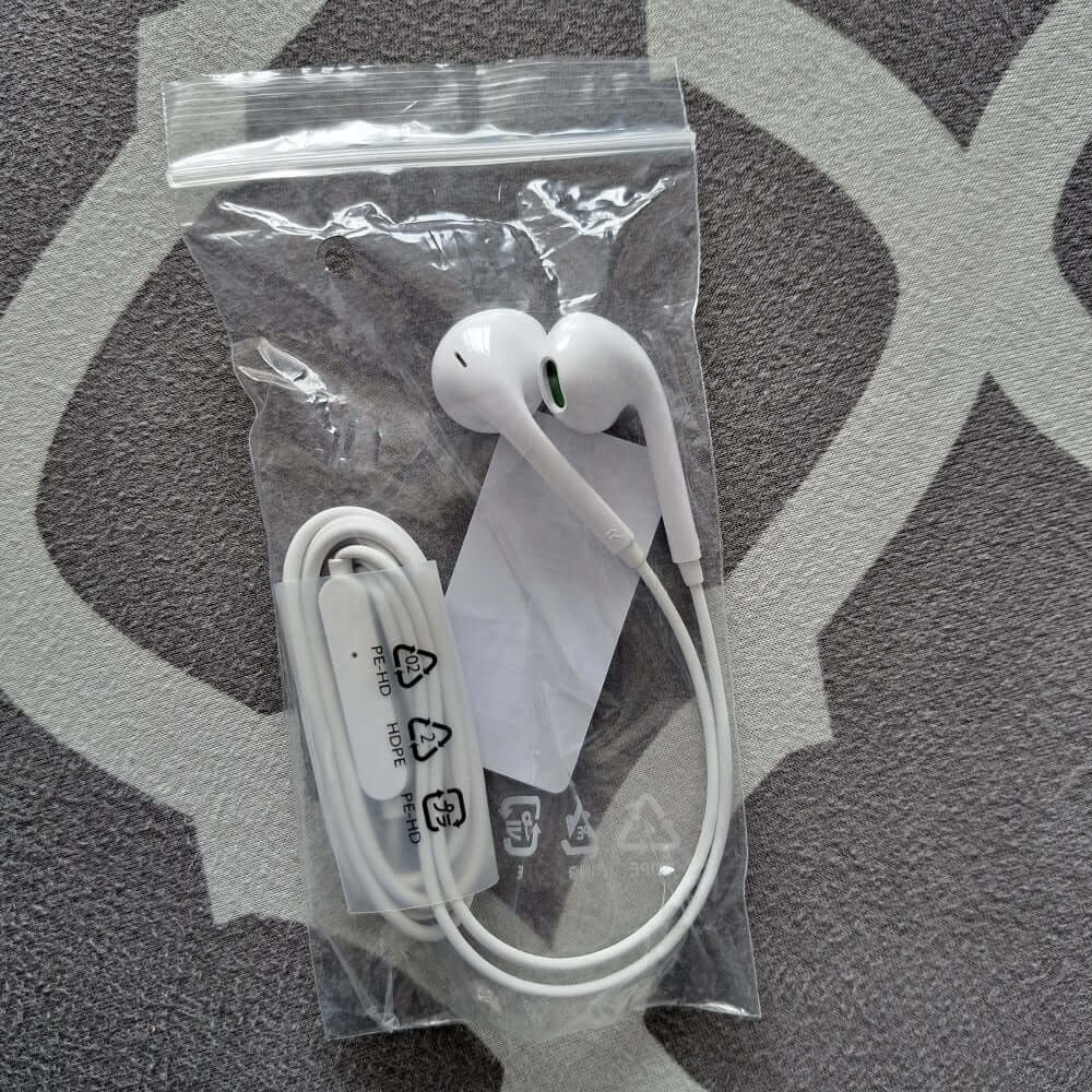 Oppo MH147 In Ear Headphones USB-C - White/Green - mosaccessories