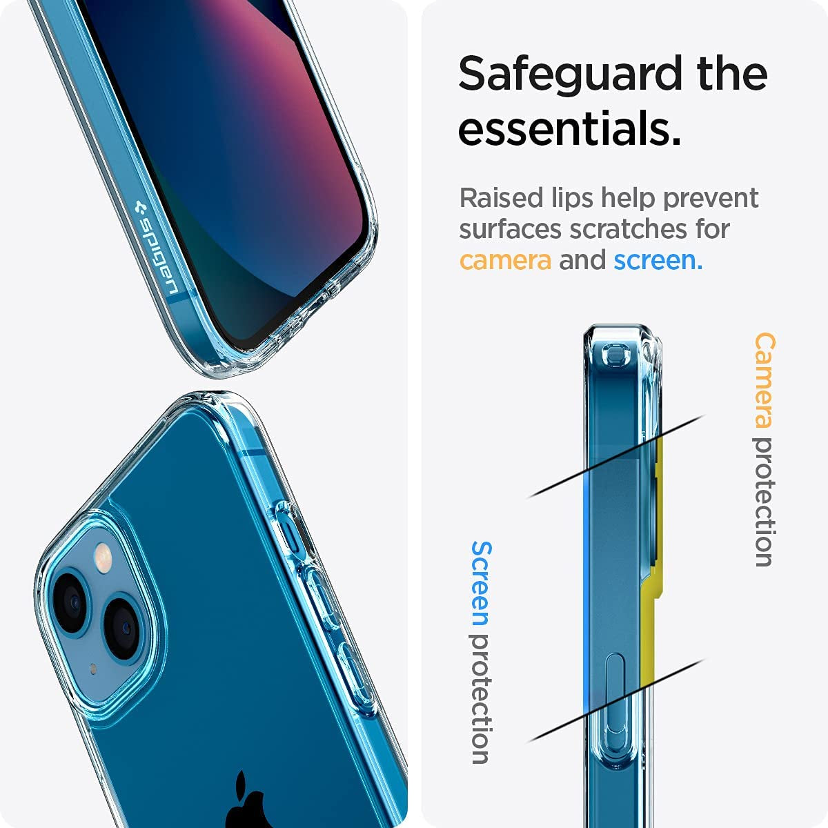 Spigen Ultra Hybrid Shockproof Phone Case - For iPhone 13 - mosaccessories