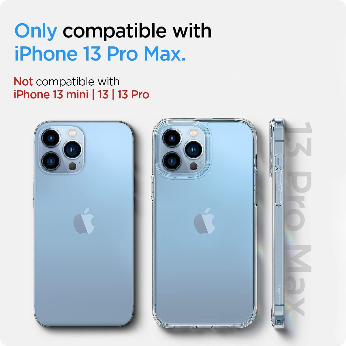 Spigen Ultra Hybrid Shockproof Case - For iPhone 13 Pro Max - mosaccessories