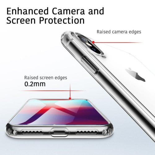 ESR Essential Series TPU Clear Case for iPhone Xs Max - mosaccessories
