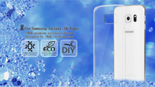 Imak Crystal Case Clear - For Samsung Galaxy S6 edge - mosaccessories