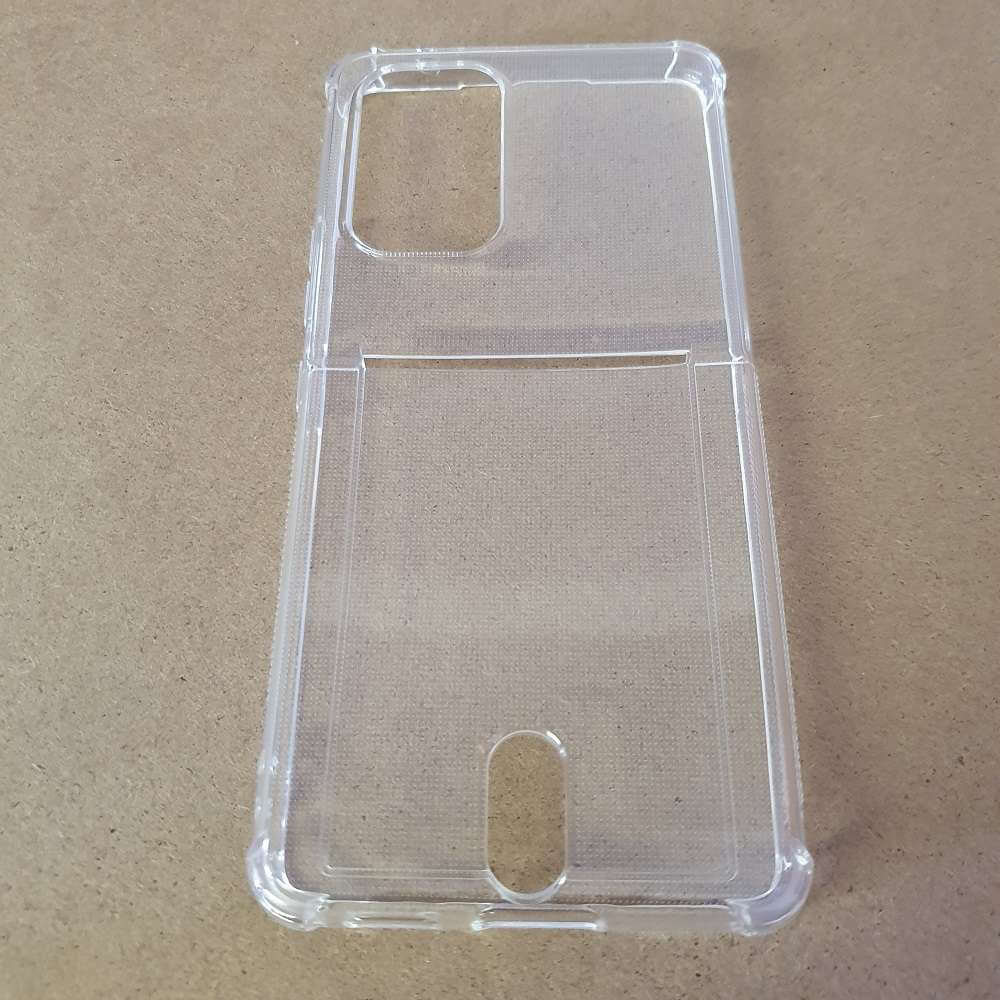 Soft TPU Clear Case With Card Slot - For Samsung A53 5G - mosaccessories