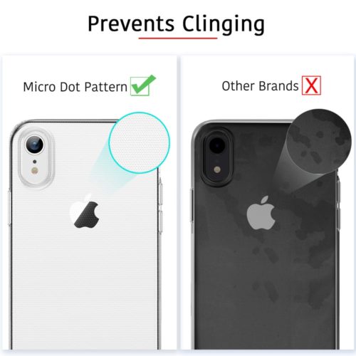ESR Essential Series TPU Clear Case for iPhone XR - mosaccessories