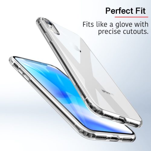 ESR Essential Series TPU Clear Case for iPhone XR - mosaccessories
