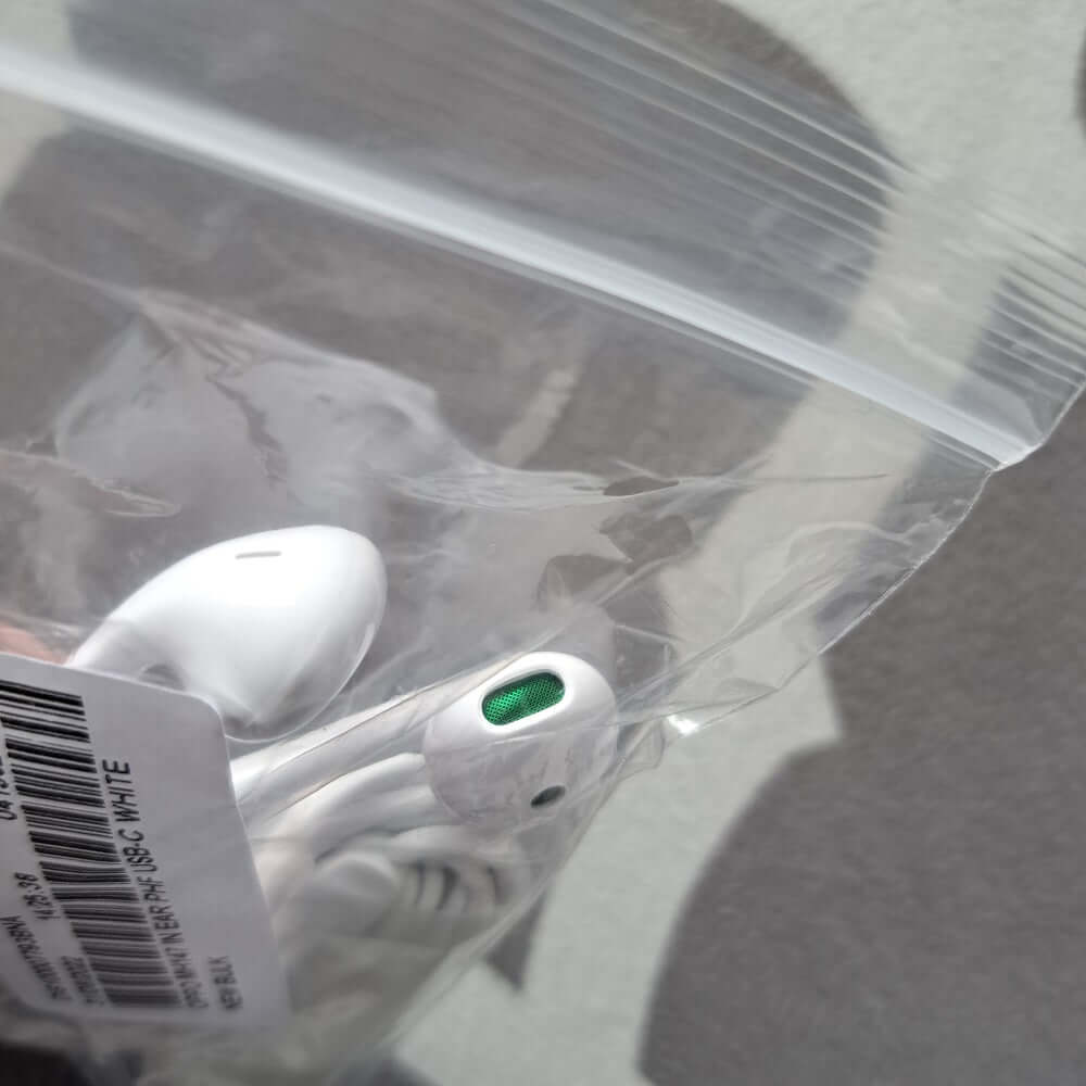 Oppo MH147 In Ear Headphones USB-C - White/Green - mosaccessories