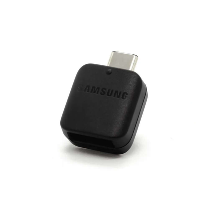 Samsung OTG Type C to USB 2.0 Adapter - Black - mosaccessories