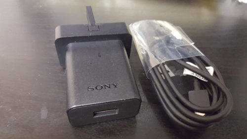 Sony UCH20 Black Mains Charger + EC803 Cable - mosaccessories