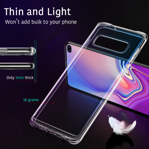 ESR Essential Zero Guard TPU Clear Case for Samsung Galaxy S10+ (Plus) - mosaccessories
