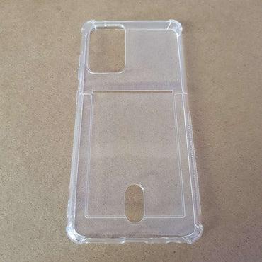 Soft TPU Clear Case With Card Slot - For Samsung A52 / A52s 5G - mosaccessories