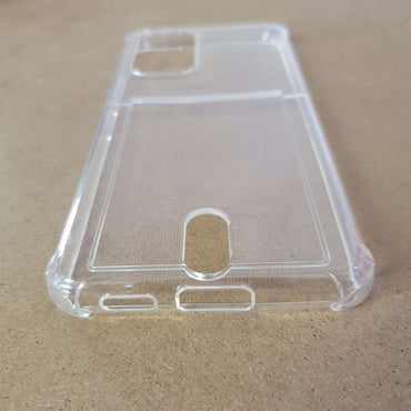 Soft TPU Clear Case With Card Slot - For Samsung A53 5G - mosaccessories