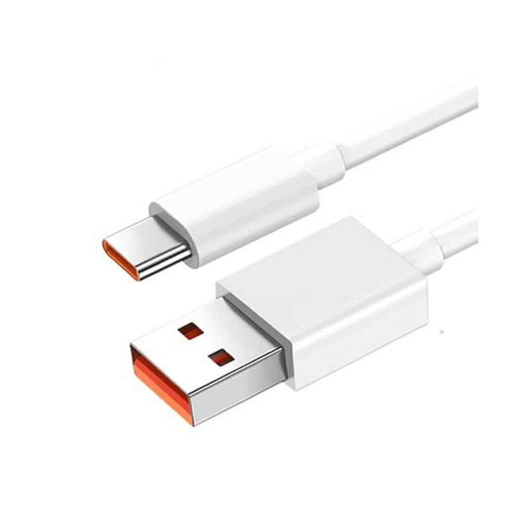 Xiaomi Mi Turbo 6A USB-A to USB-C Cable - White - mosaccessories