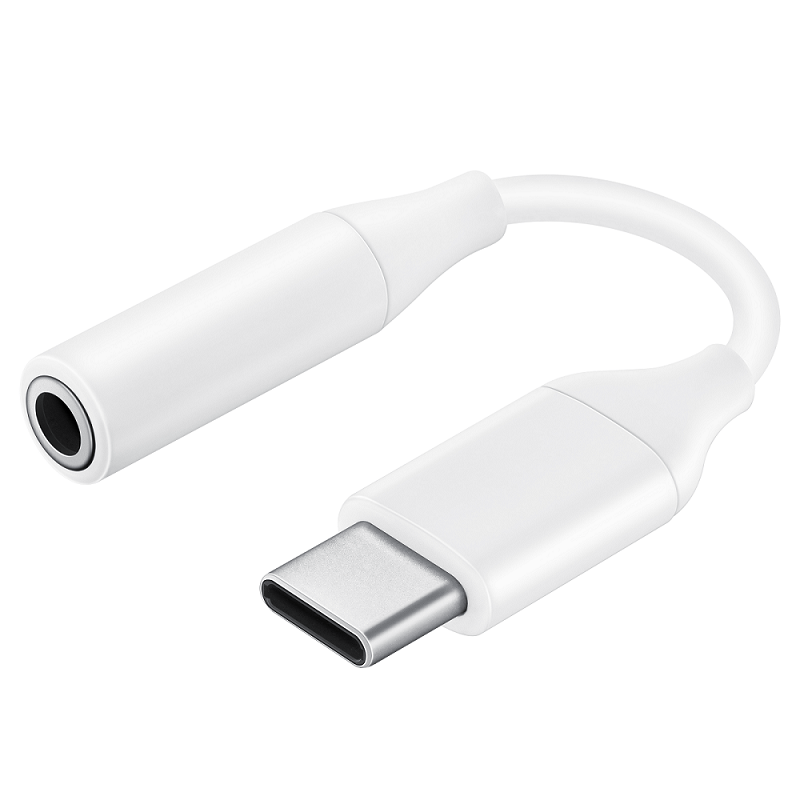 Samsung USB-C to 3.5mm Jack Adapter - White (For Samsung only) - mosaccessories