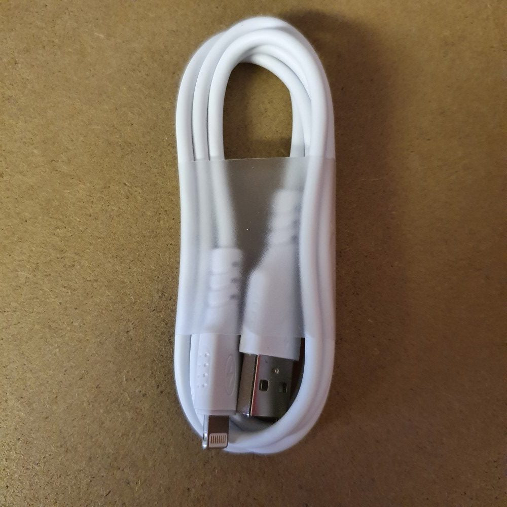 GK Telecom White 8-Pin to USB Cable - 1m - mosaccessories