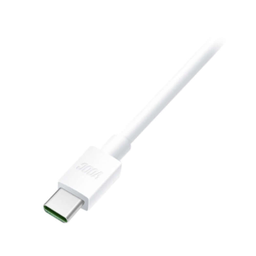 Oppo DL129 Vooc USB-A to USB-C Cable 1m - White - mosaccessories