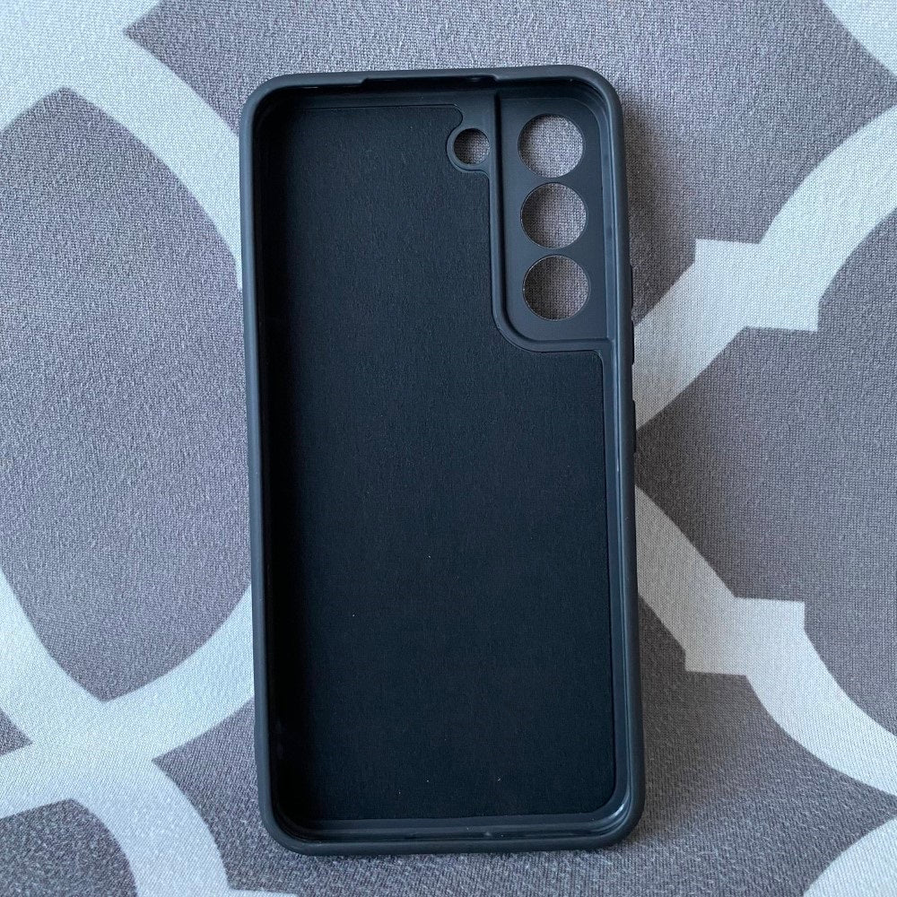 Silicone Protective Black Case - For Samsung S22 - mosaccessories