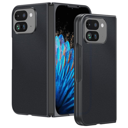 PU Leather Coated PC Folding Case - For Google Pixel 9 Pro Fold
