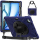 Kickstand Pen Slot TPU + PC + Silicone Case Tablet Cover with Shoulder Strap - For iPad Air 13 (2025)  (2024)