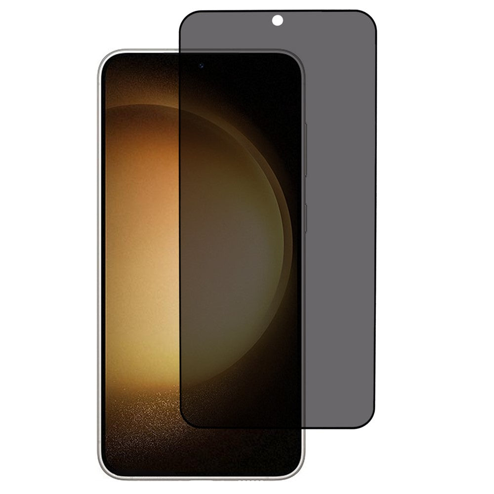 180 Degree Anti-Spy Film Silk Printing Tempered Glass Screen Protector - For Samsung Galaxy S24+