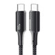 Essager USB-C to USB-C PD 100W 5A Data Cable Nylon Braided Fast Charging Cord - 1M