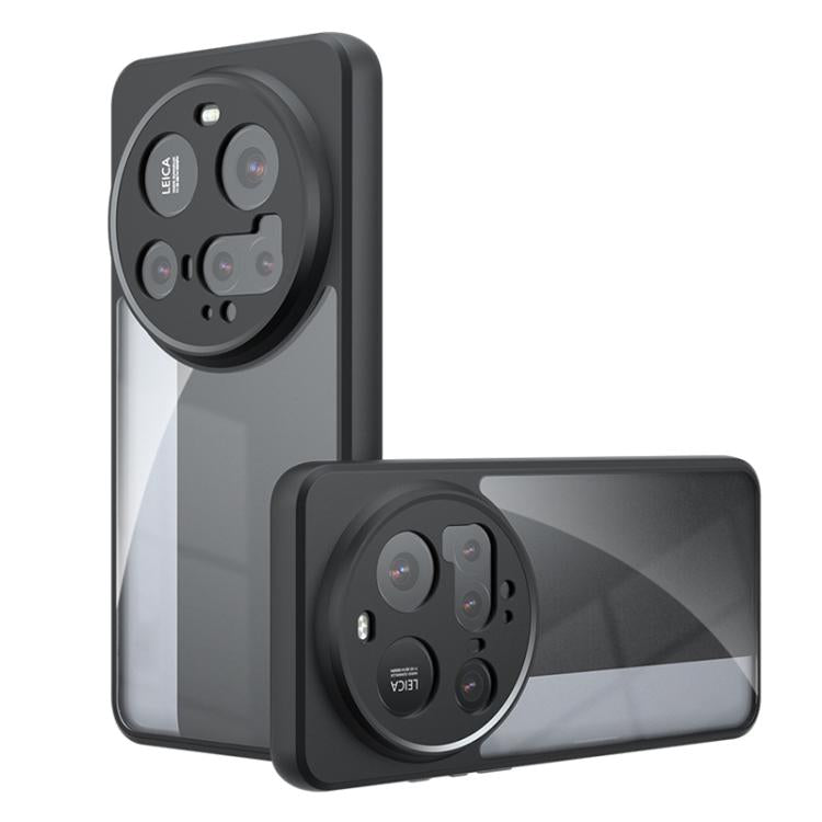 Armor Precise Hole PC Hybrid TPU Clear Phone Case - For Xiaomi 15 Ultra