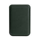 Single Card Slot MagSafe Magnetic PU Leather Card Holder